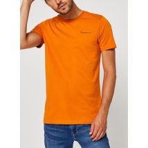 Knowledge Cotton Apparel - Bekleidung Knowledge back print tee - orange - Größe L