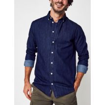 Ropa Anton LS BD denim shirt Azul - Casual Friday - Talla XXL