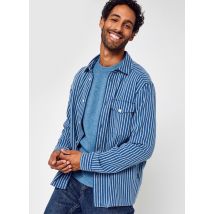 Casual Friday - Alvin LS striped overshirt Blu - Abbigliamento - Taglia M