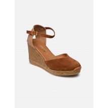 Sandales et nu-pieds Madrid Marron - La maison de l'espadrille - Disponible en 38