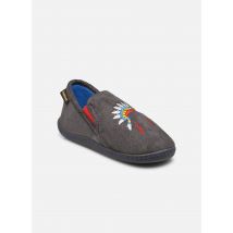 Isotoner - Pantoffels Mocassins – suédine - Grijs - Maat 31