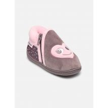 Isotoner - Bottillons zip fille – microvelours Beige - Pantofole - Taglia 21