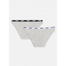 Puma Socks - Kleding Puma Women Bikini 2P Pack Grey / Grey - Grijs - Maat XS