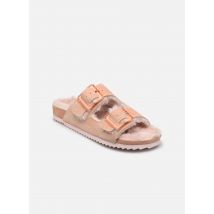 Colors of California - Hausschuhe Suede furry bio 2 buckles - rosa - Größe 40