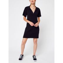 NA-KD - Bekleidung Pique Collar Knitted Dress - schwarz - Größe M