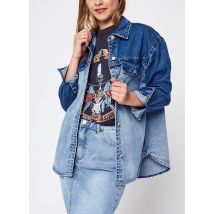 Vila - Bekleidung VIGAMMA AL005 BLOCKING L/S DENIM SHACKET - blau - Größe 34