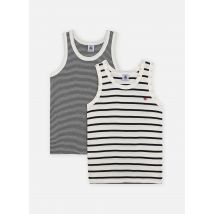 Petit Bateau - Bekleidung Lot De 2 Debardeurs Garcon - A01DS00 - weiß - Größe 12A