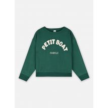 Petit Bateau - Bekleidung Sweatshirt Garcon Citadin - grün - Größe 12A