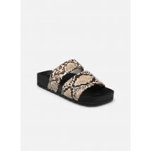 Colors of California - Zuecos Mule imprimée animalier avec deux bandes HC.JINFYEDGE97 - Beige - Talla 38