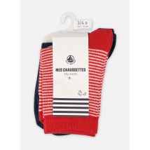 Chaussettes et collants 2 Paires Chaussettes A07F901 Blanc - Petit Bateau - Disponible en 23 - 26