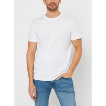 Selected Homme - Kleding Slhaspen Ss O-Neck Tee W Noos - Wit - Maat S