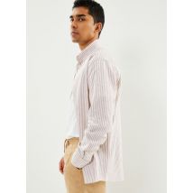 Selected Homme - Ropa Slhregpure-Linen Shirt Ls Button Down B - Rosa - Talla XXL