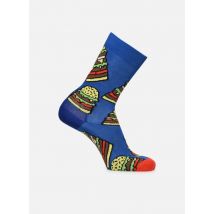 Chaussettes et collants Burger Sock Bleu - Happy Socks - Disponible en 36 - 40