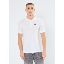Le Coq Sportif - Bekleidung ESS Polo SS N°2 M - weiß - Größe L