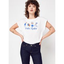 I.Code - Bekleidung Tee Shirt Col Rond QW10144 - weiß - Größe M