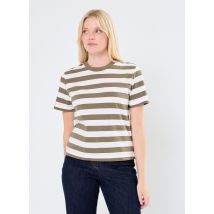Selected Femme - Kleding Slfessential Ss Striped Boxy Tee Noos - Groen - Maat XS