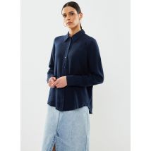 Selected Femme - Slfviva Ls Shirt Noos Blu - Abbigliamento