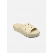 Crocs - Sandalias Classic Platform Slide Bone - Beige - Talla 42 - 43