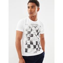 IKKS Men - Bekleidung Tee-Shirt Arty Rock MW10293 - weiß - Größe S