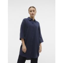 Vero Moda - Bekleidung Vmnatali 3/4 Long Overshirt Noos - blau - Größe XS