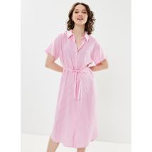 Vero Moda - Bekleidung Vmbumpy Ss Calf Shirt Dress Noos - weiß - Größe M