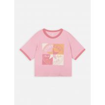 Converse Apparel - Cnvg Ss Ringer Boxy T-Shirt Rosa - Abbigliamento - Taglia 12 - 13A