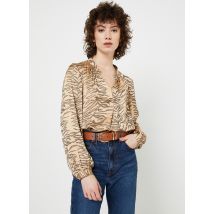 See u soon - Kleding Blouse 23112047 - Beige - Maat 3