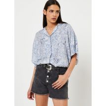IKKS Women - Ropa Chemise Ample Imprime - BW12195 - Azul - Talla 38