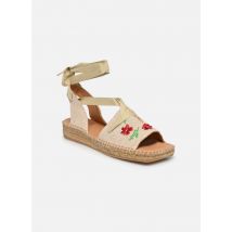 Espadrilles Nerane Flower Beige - Naguisa - Disponible en 36