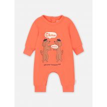 Tinycottons - Kleding Chamonix Poodles One-Piece - Oranje - Maat 24M