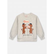 Tinycottons - Chamonix Poodles Sweatshirt Grigio - Abbigliamento