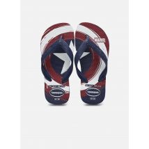 Havaianas - Zehensandalen Kids Top Marvel Logomania - blau - Größe 23 - 24