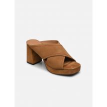 Mules et sabots Juliette 5 Cross Mule Marron - Free Lance - Disponible en 38