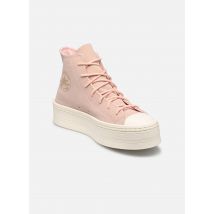 Converse Chuck Taylor All Star Modern Lift Mono Suede Hi W Rose - Baskets - Disponible en 37 1/2
