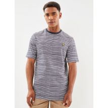 Lyle & Scott - Ropa Breton Stripe T shirt - Azul - Talla S
