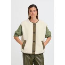 B-Young - Ropa BYCOTTY WAISTCOAT - - Blanco