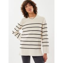 Kleding Slfliva Ls Long Knit O-Neck Noos Beige - Selected Femme - Beschikbaar in S