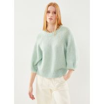 Selected Femme - Slflouvilja 3/4 Knit O-Neck Verde - Abbigliamento - Taglia L