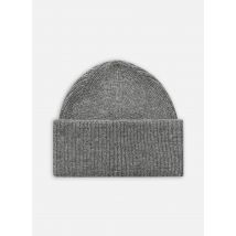 Bonnets Slfmary Knit Beanie Gris - Selected Femme - Disponible en T.U