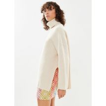 Selected Femme - Ropa Slfmary Ls Long Knit Roll Neck - Beige