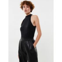 Selected Femme - Ropa Slfkimma Sl Halterneck Glitter Body - Negro - Talla M - L