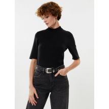 Selected Femme - Ropa Slflura Lurex 2/4 Knit Tee - Negro