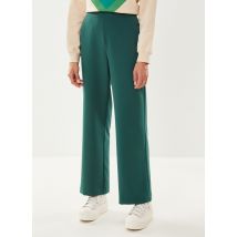 Pieces - Kleding PCBOSSY HW WIDE PLAIN PANT NOOS - Groen - Maat S X 32