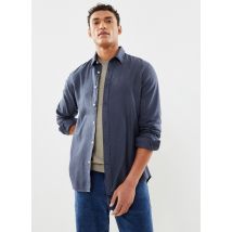 Selected Homme - Kleding SLHSLIMROBIN SHIRT LS W CAMP - Blauw - Maat L