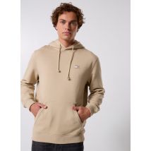 Tommy Jeans - Bekleidung Tjm Reg Badge Hoodie - beige - Größe XL