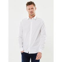 Kleding Slim Stretch Shirt Wit - Calvin Klein Jeans - Beschikbaar in S