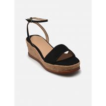 Sandales et nu-pieds LEONA-ESPADRILLES-WEDGE Noir - Lauren Ralph Lauren - Disponible en 36