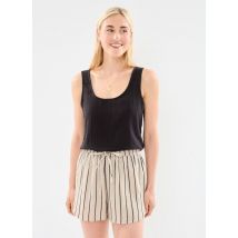 Ichi - Ropa Iafoxa Striped Beach Sho - Beige