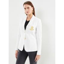 Lauren Ralph Lauren - Kleding Blazer en jacquard à broderie bullion - Wit - Maat M