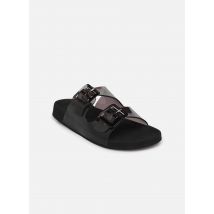 Mules et sabots Jelly sandal 2 buckles Noir - Colors of California - Disponible en 40